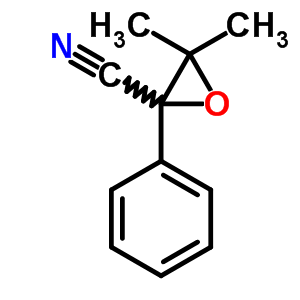 3,3-Dimethyl-2-phenyl-oxirane-2-carbonitrileStructure,5445-32-9Structure 3,3-Dimethyl-2-phenyl-oxirane-2-carbonitrile Structure,5445-32-9Structure