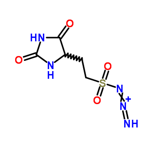 2,5-二氧代-4-咪唑啉乙烷磺?；B氮化物結(jié)構(gòu)式_5446-31-1結(jié)構(gòu)式