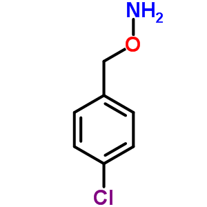 O-[(4-氯苯基)甲基]羥胺結(jié)構(gòu)式_5555-51-1結(jié)構(gòu)式