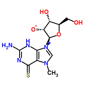 7-Methyl-6-thioguanosineStructure,55727-10-1Structure 7-Methyl-6-thioguanosine Structure,55727-10-1Structure