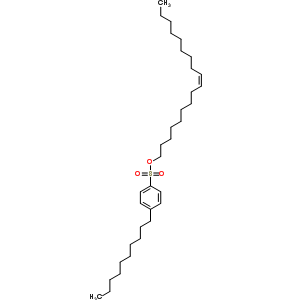 4-癸基苯磺酸油基酯結(jié)構(gòu)式_56401-66-2結(jié)構(gòu)式