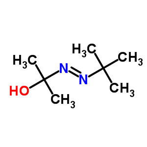 2-Tert-butylazo-2-hydroxypropaneStructure,57910-39-1Structure 2-Tert-butylazo-2-hydroxypropane Structure,57910-39-1Structure