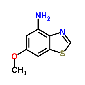 4-Benzothiazolamine,6-methoxy-(9ci)Structure,58249-74-4Structure 4-Benzothiazolamine,6-methoxy-(9ci) Structure,58249-74-4Structure