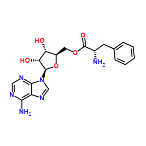 3-O-l-苯基丙氨?；佘账峤Y(jié)構(gòu)式_5956-81-0結(jié)構(gòu)式