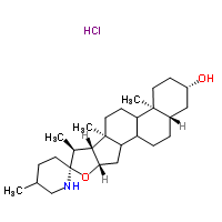 Tomatidine hydrochlorideStructure,6192-62-7Structure Tomatidine hydrochloride Structure,6192-62-7Structure