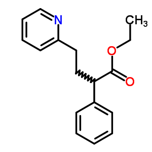 2-苯基-4-吡啶-2-基-丁酸乙酯結構式_6301-76-4結構式