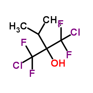 2-Butanol,1-chloro-2-(chlorodifluoromethyl)-1,1-difluoro-3-methyl-Structure,6301-98-0Structure 2-Butanol,1-chloro-2-(chlorodifluoromethyl)-1,1-difluoro-3-methyl- Structure,6301-98-0Structure