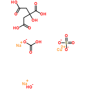 2-Hydroxy-1,2,3-propanetricarboxylic acid mixt. with copper sulfate (1:1) sodium hydrogen carbonate and sodium hydroxideStructure,63126-89-6Structure 2-Hydroxy-1,2,3-propanetricarboxylic acid mixt. with copper sulfate (1:1) sodium hydrogen carbonate and sodium hydroxide Structure,63126-89-6Structure