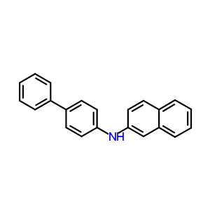 N-(biphenyl-4-yl)naphthalene-2-amineStructure,6336-92-1Structure N-(biphenyl-4-yl)naphthalene-2-amine Structure,6336-92-1Structure