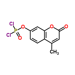 Dichloridophosphoric acid 4-methyl-2-oxo-2h-1-benzopyran-7-yl esterStructure,63468-52-0Structure Dichloridophosphoric acid 4-methyl-2-oxo-2h-1-benzopyran-7-yl ester Structure,63468-52-0Structure