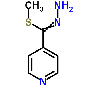 4-Pyridinecarbohydrazonothioic acid methyl esterStructure,63690-18-6Structure 4-Pyridinecarbohydrazonothioic acid methyl ester Structure,63690-18-6Structure