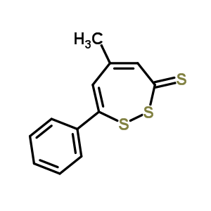 5-Methyl-7-phenyl-3h-1,2-dithiepin-3-thioneStructure,63690-22-2Structure 5-Methyl-7-phenyl-3h-1,2-dithiepin-3-thione Structure,63690-22-2Structure