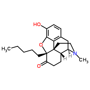 4,5α-epoxy-3-hydroxy-17-methyl-5β-pentylmorphinan-6-oneStructure,63868-40-6Structure 4,5α-epoxy-3-hydroxy-17-methyl-5β-pentylmorphinan-6-one Structure,63868-40-6Structure