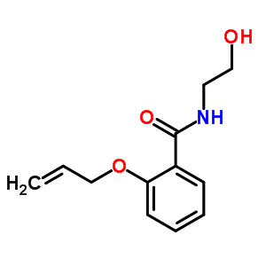 O-(烯丙氧基)-n-(2-羥基乙基)苯甲酰胺結(jié)構(gòu)式_63887-17-2結(jié)構(gòu)式