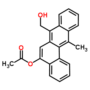 5-(Acetyloxy)-12-methylbenz(a)anthracene-7-methanolStructure,64365-35-1Structure 5-(Acetyloxy)-12-methylbenz(a)anthracene-7-methanol Structure,64365-35-1Structure