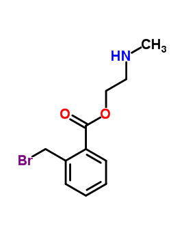2-(Methylamino)ethyl 2-(bromomethyl)benzoateStructure,64398-77-2Structure 2-(Methylamino)ethyl 2-(bromomethyl)benzoate Structure,64398-77-2Structure