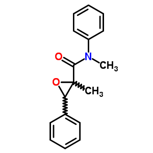 反式-(9CI)-N,2-二甲基-N,3-二苯基環(huán)氧乙烷羧酰胺結(jié)構(gòu)式_64754-83-2結(jié)構(gòu)式