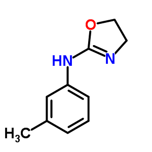 2-Oxazolamine, 4,5-dihydro-n-(3-methylphenyl)-Structure,65536-43-8Structure 2-Oxazolamine, 4,5-dihydro-n-(3-methylphenyl)- Structure,65536-43-8Structure