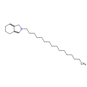 2-Hexadecyl-1,3,3a,4,5,6,7,7a-octahydroisoindoleStructure,6624-16-4Structure 2-Hexadecyl-1,3,3a,4,5,6,7,7a-octahydroisoindole Structure,6624-16-4Structure