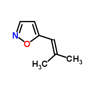 Isoxazole,5-(2-methyl-1-propen-1-yl)-Structure,66417-99-0Structure Isoxazole,5-(2-methyl-1-propen-1-yl)- Structure,66417-99-0Structure