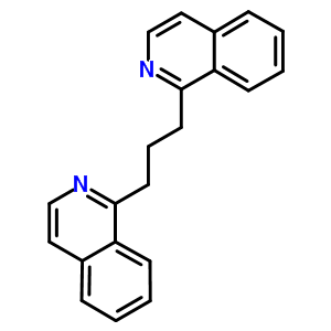 Isoquinoline,1,1-(1,3-propanediyl)bis-Structure,67258-26-8Structure Isoquinoline,1,1-(1,3-propanediyl)bis- Structure,67258-26-8Structure