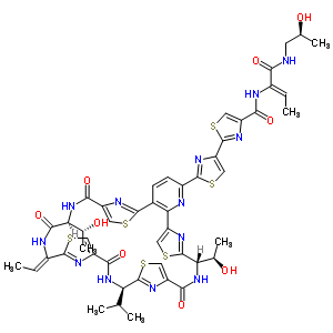 微球菌素P1結(jié)構(gòu)式_67401-56-3結(jié)構(gòu)式