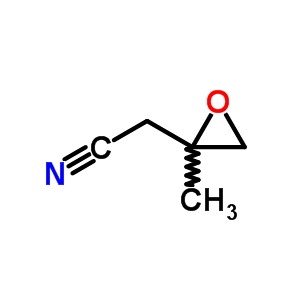 2-甲基-2-環(huán)氧乙烷乙腈結(jié)構(gòu)式_68875-08-1結(jié)構(gòu)式