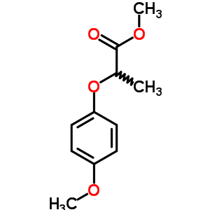 Methyl 2-(4-methoxyphenoxy)propionateStructure,69033-92-7Structure Methyl 2-(4-methoxyphenoxy)propionate Structure,69033-92-7Structure