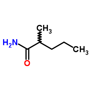 Pentanamide, 2-methyl-Structure,6941-49-7Structure Pentanamide, 2-methyl- Structure,6941-49-7Structure