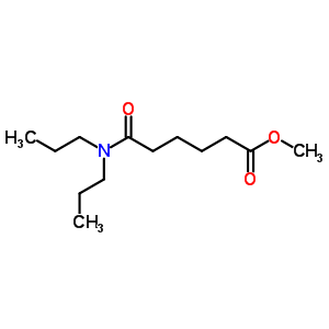 Methyl 5-(dipropylcarbamoyl)pentanoateStructure,6946-69-6Structure Methyl 5-(dipropylcarbamoyl)pentanoate Structure,6946-69-6Structure