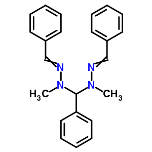 Benzaldehyde,(phenylmethylene)bis(methylhydrazone) (9ci)Structure,6965-16-8Structure Benzaldehyde,(phenylmethylene)bis(methylhydrazone) (9ci) Structure,6965-16-8Structure