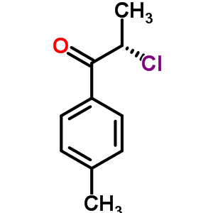 2-氯-1-(4-甲基苯基)-(9ci)-1-丙酮結(jié)構(gòu)式_69673-92-3結(jié)構(gòu)式