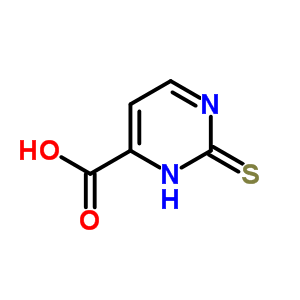 4-Pyrimidinecarboxylic acid, 1,2-dihydro-2-thioxo-(9ci)Structure,6972-13-0Structure 4-Pyrimidinecarboxylic acid, 1,2-dihydro-2-thioxo-(9ci) Structure,6972-13-0Structure