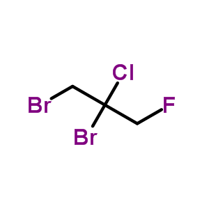 1,2-Dibromo-2-chloro-3-fluoro-propaneStructure,70192-60-8Structure 1,2-Dibromo-2-chloro-3-fluoro-propane Structure,70192-60-8Structure