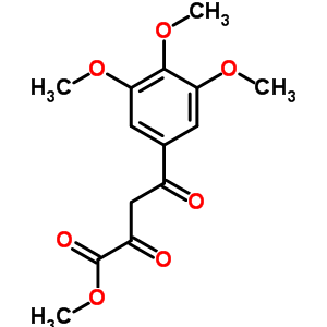 2,4-Dioxo-4-(3,4,5-trimethoxyphenyl)butyric acid methyl esterStructure,70311-74-9Structure 2,4-Dioxo-4-(3,4,5-trimethoxyphenyl)butyric acid methyl ester Structure,70311-74-9Structure