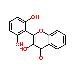 4H-1-benzopyran-4-one,2-(2,6-dihydroxyphenyl)-3-hydroxy-Structure,70460-34-3Structure 4H-1-benzopyran-4-one,2-(2,6-dihydroxyphenyl)-3-hydroxy- Structure,70460-34-3Structure