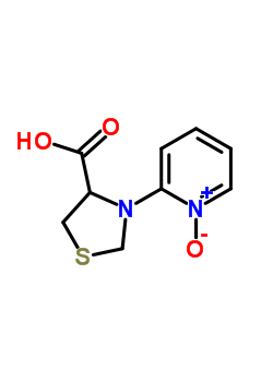 3-(1-氧化物吡啶-6-基)噻唑烷-4-羧酸結(jié)構(gòu)式_70665-28-0結(jié)構(gòu)式