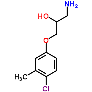 1-Amino-3-(4-chloro-3-methyl-phenoxy)-propan-2-olStructure,71954-32-0Structure 1-Amino-3-(4-chloro-3-methyl-phenoxy)-propan-2-ol Structure,71954-32-0Structure