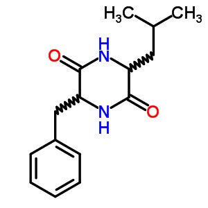 Cyclo(leucyl-phenylalanyl) Structure,7280-77-5Structure