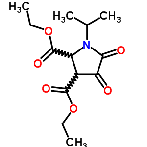 Diethyl 4,5-dioxo-1-propan-2-yl-pyrrolidine-2,3-dicarboxylateStructure,7399-13-5Structure Diethyl 4,5-dioxo-1-propan-2-yl-pyrrolidine-2,3-dicarboxylate Structure,7399-13-5Structure