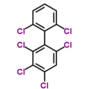 2,2,3,4,6,6-六氯聯(lián)苯結(jié)構(gòu)式_74472-40-5結(jié)構(gòu)式