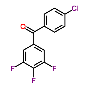 4-Chloro-3,4,5-trifluorobenzophenoneStructure,746651-96-7Structure 4-Chloro-3,4,5-trifluorobenzophenone Structure,746651-96-7Structure