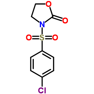 3-(4-Chlorophenyl)sulfonyloxazolidin-2-oneStructure,74668-35-2Structure 3-(4-Chlorophenyl)sulfonyloxazolidin-2-one Structure,74668-35-2Structure