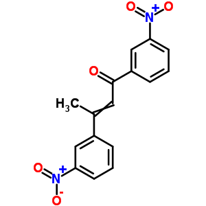 2-Buten-1-one,1,3-bis(3-nitrophenyl)-Structure,7509-22-0Structure 2-Buten-1-one,1,3-bis(3-nitrophenyl)- Structure,7509-22-0Structure