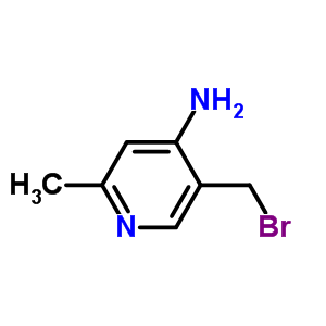 4-Pyridinamine,5-(bromomethyl)-2-methyl-(9ci)Structure,771412-37-4Structure 4-Pyridinamine,5-(bromomethyl)-2-methyl-(9ci) Structure,771412-37-4Structure