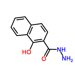 1-羥基-2-萘并肼結構式_7732-44-7結構式