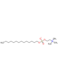 O-(四癸酰磷酰)膽堿結(jié)構(gòu)式_77733-28-9結(jié)構(gòu)式