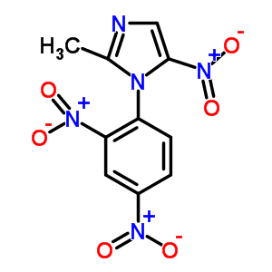 1-(2,4-Dinitrophenyl)-2-methyl-5-nitro-imidazoleStructure,82603-41-6Structure 1-(2,4-Dinitrophenyl)-2-methyl-5-nitro-imidazole Structure,82603-41-6Structure