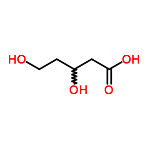 Pentanoic acid, 3,5-dihydroxy-Structure,83120-70-1Structure Pentanoic acid, 3,5-dihydroxy- Structure,83120-70-1Structure