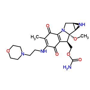 Mitomycin analogStructure,83586-89-4Structure Mitomycin analog Structure,83586-89-4Structure
